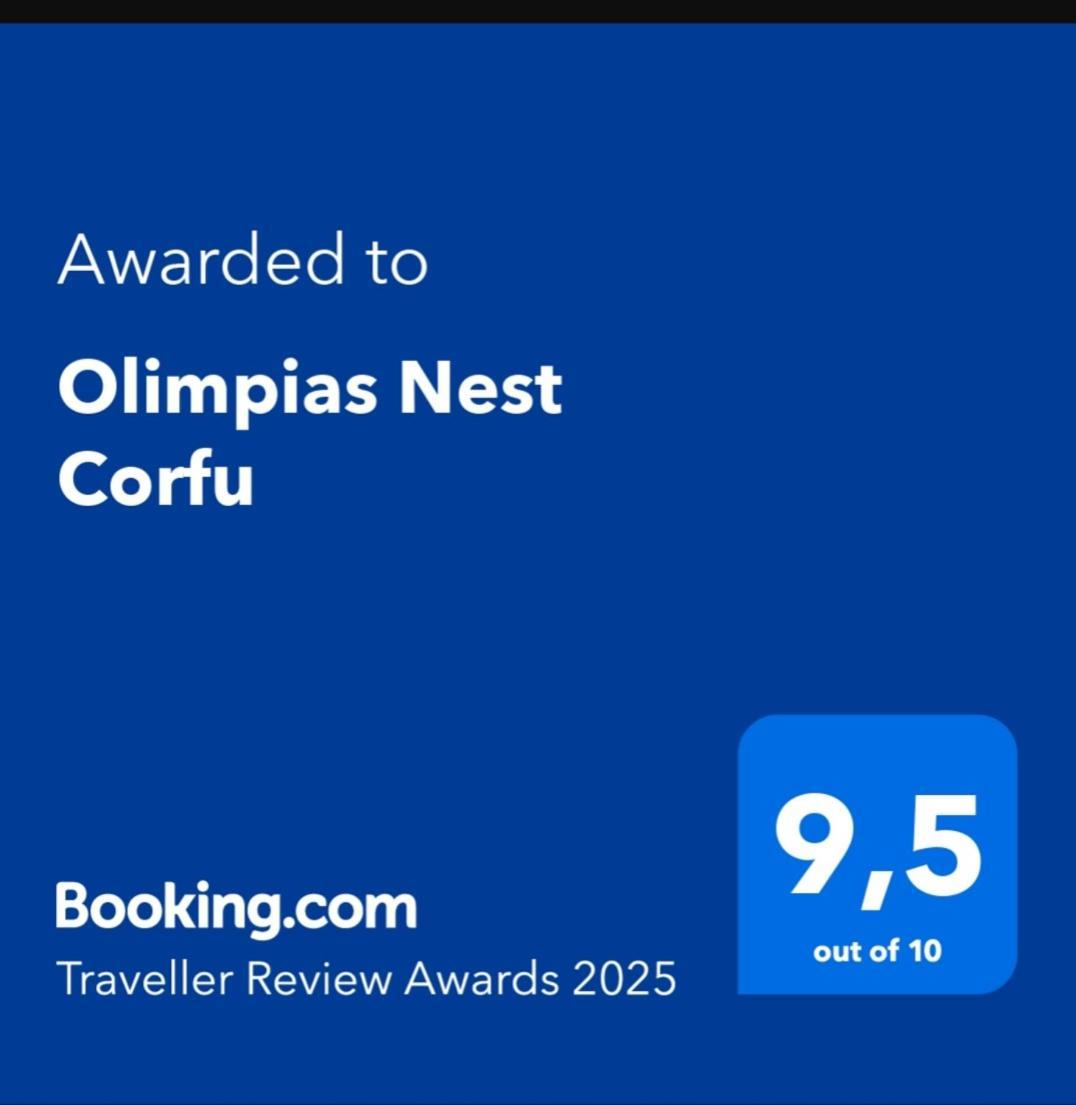 コルフ島Olimpias Nest Corfuアパートメント エクステリア 写真